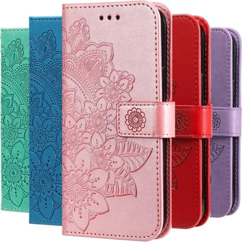 Flower Couple Leather Case For Samsung Galaxy S10E S20 S21 Plus A11 A02S A03S A12 A32 A42 A52 A72 A22 A82 5G Flip Wallet Cover