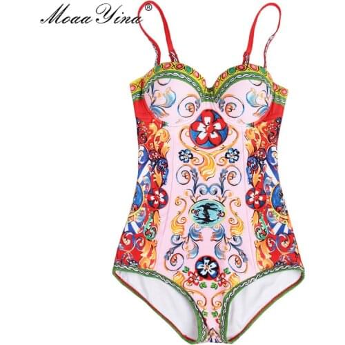 MoaaYina Women's Bodysuits