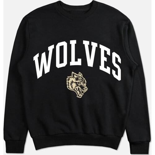 Mens Running Long Sleeve Shirt Men printing Wolves Gym Fitness Cotton Long Sleeve T-Shirt Brand Bodybuilding Workout Tee Shirts