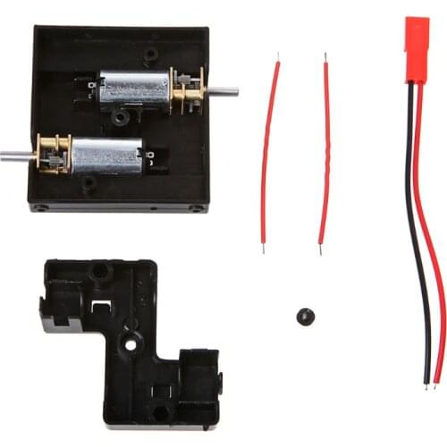 New Double Motor Gear Box DIY Upgrade Parts Accessories for Climbing Off-Road WPL C14 C24 RC Car