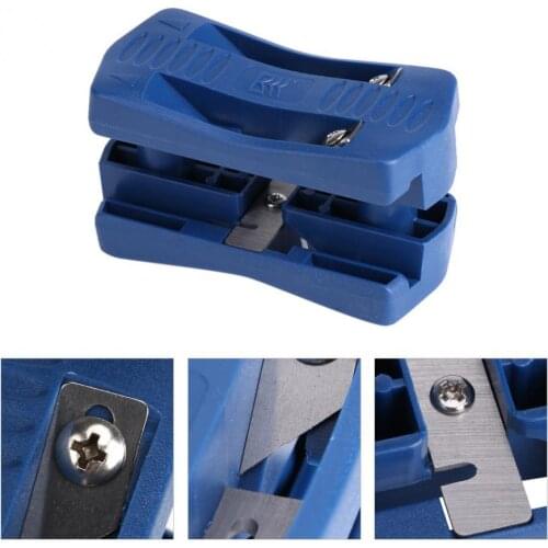 Wood Side Banding Machine Double Edge Trimmer Manual Tail Trimming Woodworking Tool Carpenter Hardware Trimming Cutting