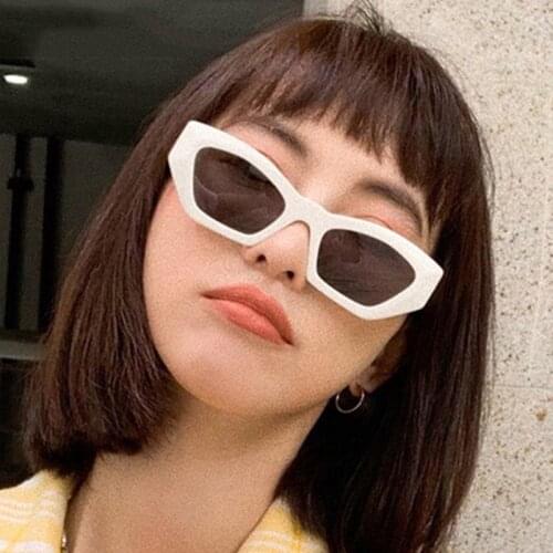 Fashion Cateye Sunglasses Women 2021 Sun Glasses for Men Retro Brand Designer Sunglasses Female Irregular Gafas De Sol Mujer