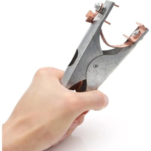 Welding Manual Welder Arc Earth Ground Cable Copper Grip Clip Clamp 300A L4MF