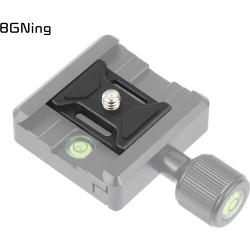 Universal 38mm Mini Quick Release Plate Anti-drop Buckle for Arca Swiss Camera Rope Tripod Monopod Ball Head Clamp