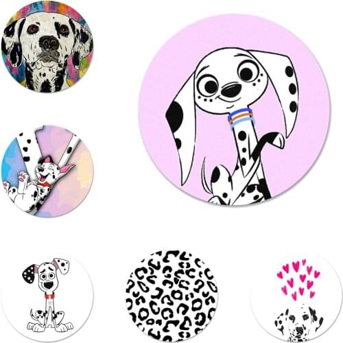 Cute Dalmatian dog Icons Pins Badge Decoration Brooches Metal Badges For Backpack Decoration