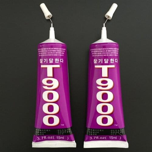 1 Pcs 15ml T9000 Glue Multi Purpose Glue Adhesive Acrylic Glue PE PP PVC Repair Cell Phone LCD Touch Screen Super Glue NEW TSLM1