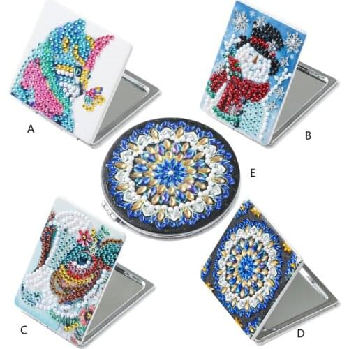 2021 New Ultra-thin Make Mini Makeup Mirror Butterfly DIY Special Shaped Diamond Painting