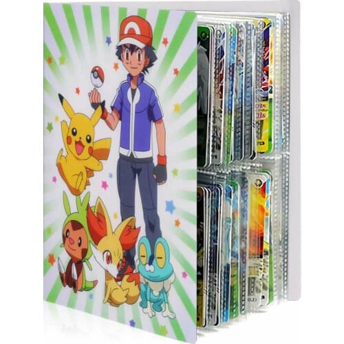 Pokemon Card Album Book 240Pcs Anime Game GX Trading Cards Folder Collectors Holder Binder Top Loaded List Toys Gifts For kids