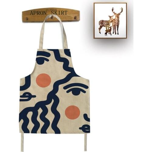 BOUSSAC Aprons With Print For The Kitchen