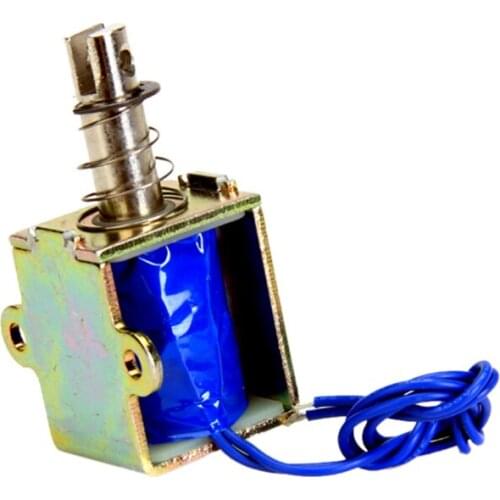 DC 12V Pull Type Open Frame Solenoid Electromagnet (ZYE1-1038)