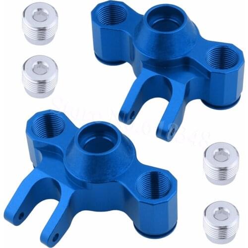 For Traxxas 1/10 E-Revo Aluminum Axle carriers Left / Right Steering Knuckles Upgrade Parts 5334