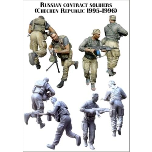 Two modern resin soldiers 1:35