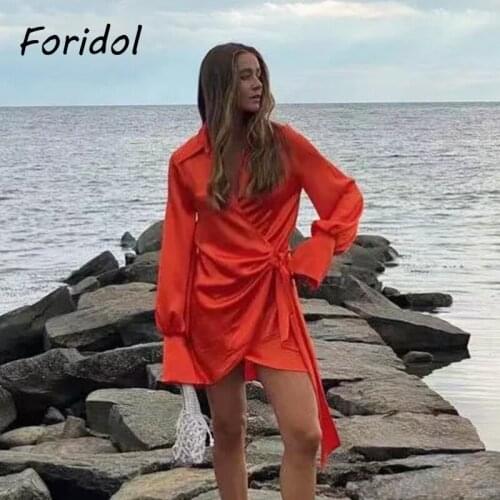 Модные платья-рубашки Foridol China At AliExpress