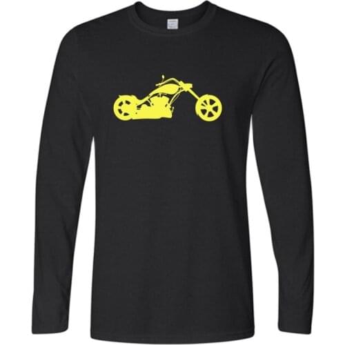 Hot Fashion New Hip Hop Mens Long Sleeve T-Shirt Autumn Winter Mens Custom Clothing Cotton O-neck Tops Tees