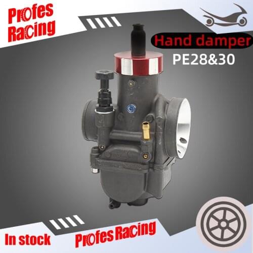 Motorcycle Carburetor PE28 28mm PE30 30mm Performance Racing Hand the Damper For Moped Scooter Pit Dirt Bike ATV Quad