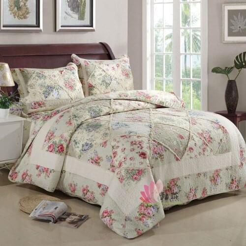 Quiltedtextiles Block Four-Piece Set 1.8 M Quilt Cover Four-Piece Set