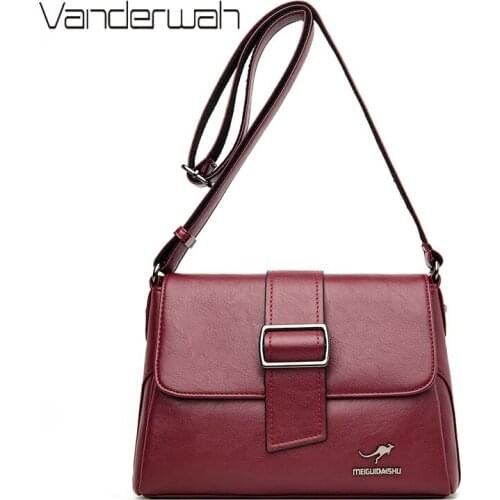 Soft Leather Small Crossbody Bags for Women 2020 New Luxury Handbags Designer Shoulder Messenger Bag Casual Purses and Handbags