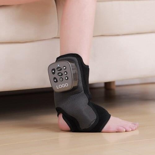 1 Pcs Electric Wireless Foot Ankle Massager Vibration Heating Massage Pain Relief Extruding Massager Foot Massage Machine
