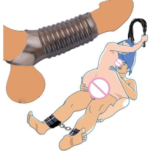 Reusable Rooster Ring Delay Ejaculation Adult Sex Toys For Men Chastity Strap On Penis Anal Butt Plug No Vibrators Sex Products