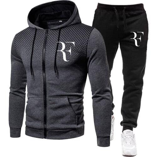 2021 new Autumn Men Running Sportswear Sets Sweatshirt Sweatpants Bodybuilding Hoodies Tops Pants Male Jogging Workout Tracksuit