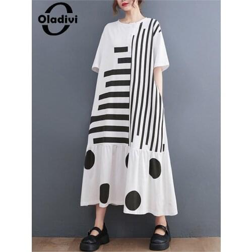 Oladivi White Summer Dresses