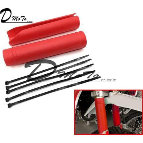 Front Shock Absorber Fork Suspension Protector Guard Wrap Cover For Honda Suzuki Yamaha KTM Husqvarna Motocross Dirt Bike
