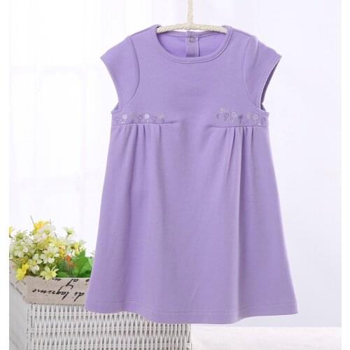 Baby girls dresses children girls embroidery flowers kids dresses for girls dress 100% cotton summer children clothing dress