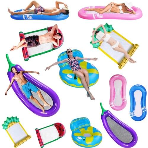 Floating Chair Floating Bed Adult Inflatable Water Net Floating Row