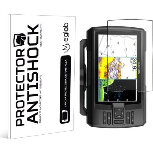 Screen Anti-shock protector Anti-scratch Anti-Shatter compatible with Garmin STRIKER Vivid 7cv