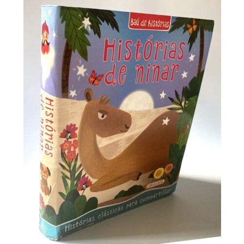 Parent Child Kids Portuguese Book Early Education Enlightenment Story Libros Book Age 8 up