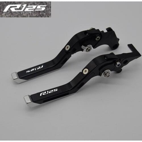 Yang hua CNC Motorcycle Foldable Extending Brake Clutch Lever For YAMAHA YZFR125 YZF R125 2008-2011 2009 2010