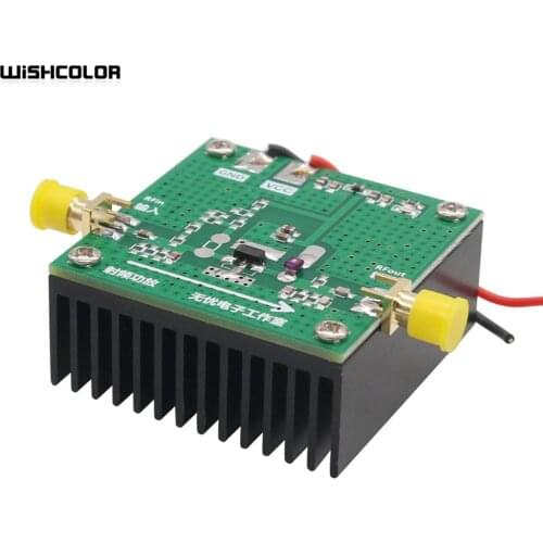 1GHz Gain 17DB RF Power Amplifier Development Board TQP7M9103 w/ Heat Sink For Continuous Operation