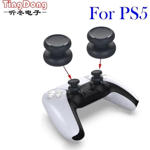 1set Thumb Rocker Grip Cap To Replace The Non-Slip Silicone Analog Joystick Game Controller For PS5 Non-Slip Raised Thumb Stick