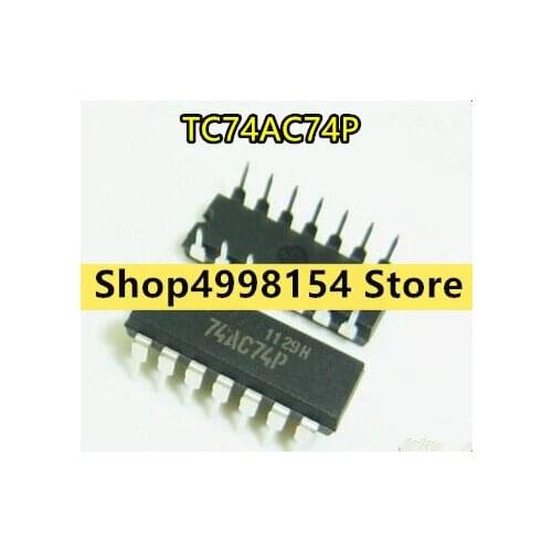 100% New&Original 74AC74P TC74AC74P