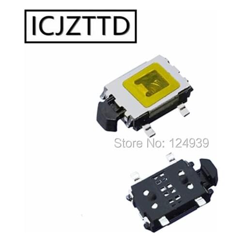 100pcs 4x6mm 4*6mm TS-013 yellow Push Button Switch Micro Switch 4mmx6mm Big turtle switch