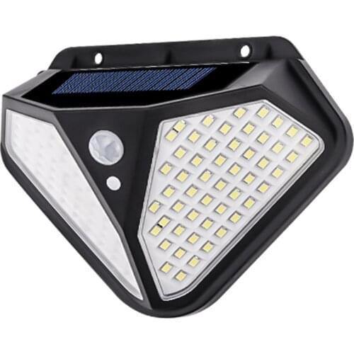 102 LED Solar Light Outdoor Solar Wall lamp 120 degrees PIR Motion Sensor Light Waterproof Garden Decoration 3 Mode Solar Light
