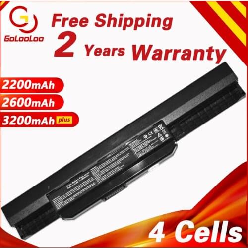 Golooloo 4 Cell 14.8V Battery For Asus A43 A53 A53S A53z A53SV A53SV K43 K43E K43J K43S K43SV K53 K53E K53F K53S K53SV K53T K53U