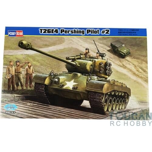 Hobby Boss 82427 1/35 T26E4 Pershing Pilot Type 2 Car Model Tank Kit Armored TH06438-SMT6