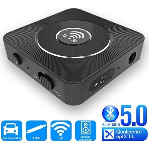 BTA003 Universal 3.5 Bluetooth Audio Transmitter Receiver Supports 1 Support 2 Low Latency Audio and Video Synchronization APTX