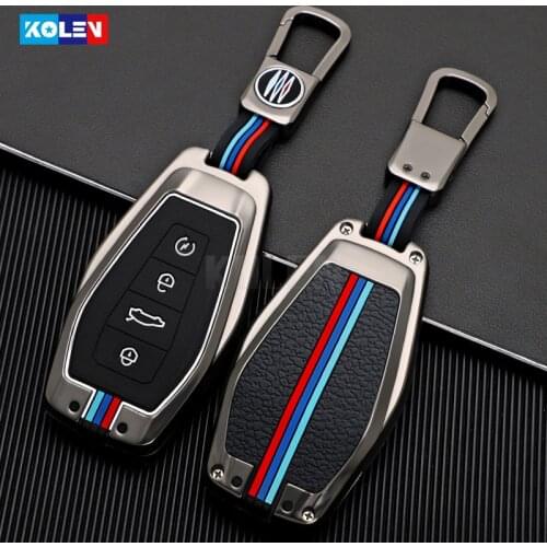 Zinc alloy Car Remote Key Cover Case Shell Fob Holder Keychain For Geely Coolray Atlas Boyue NL3 Emgrand X7 EX7 SUV GT GC9 Borui