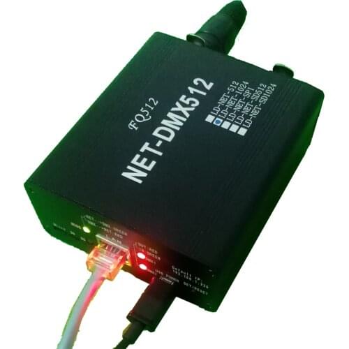 New ArtNet+SPI Controller Art-Net Bidirectional 1024 Network DMX512 Console Wifi Control 3D Simulation