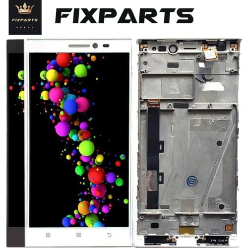 Lenovo Vibe Z2 LCD K920 Mini Display Touch Screen Digitizer Assembly +Frame Replacement Parts Lenovo K920 Mini LCD Free Shopping