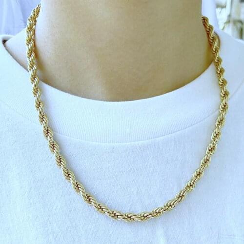 Fashion New Goddess Luxury Women Necklace Gold Color Luxe Jewelry Stainless Steel