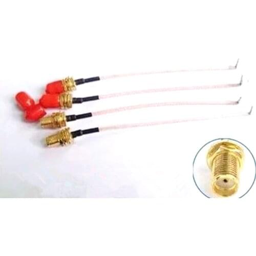 Silver-Plated Wire RG178 Cable Adapter SMA Female Plug Connection Wire For WIFI Router Wireless Network Card