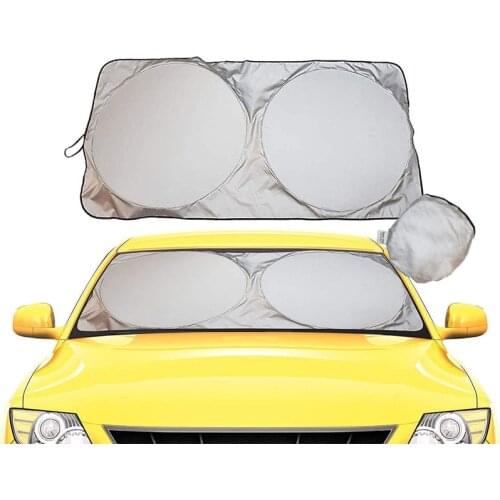 UV Protection Shield Universal Front Rear Car Window Sunshade Sun Shade Visor Windshield Cover Auto Car SunShade Anti Snow Ice