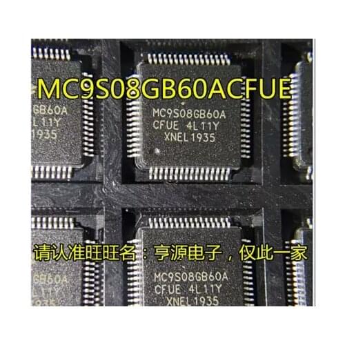10pcs New MC9S08GB60ACFUE MC9S08GB60A QFP-64 Embedded microcontroller chip