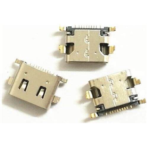 5-50pcs For Highscreen BAY micro mini usb jack socket connector charging port dock plug replacement repair parts female 10pin