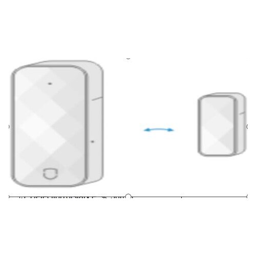 Wireless Door/window Alarm Sensor Detector For Burglar Alarm System