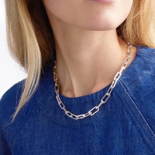 Chaine acier inoxydable gargantillas cortas mujer moda готический стиль chokers подарок парню accesorios чёкер wholesale