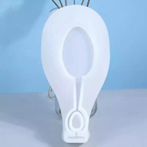 Spoon Holder Epoxy Resin Mold Rolling Tray Kitchen Utensil Jewelry Holder Silicone Mould DIY Crafts Fruit Candy Plate Casting To